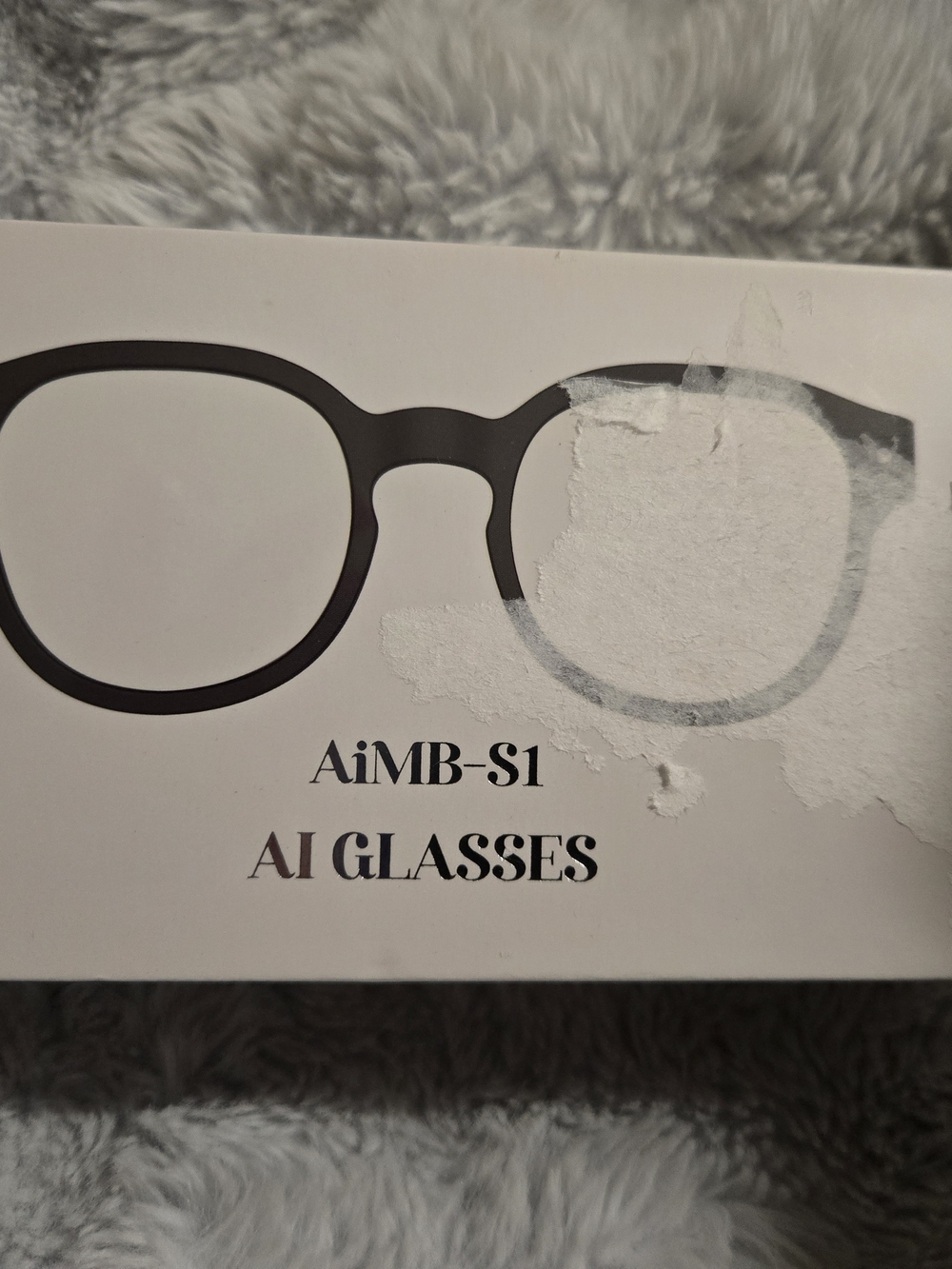 Ai GLASSES AiMB-S1 Black Frame Glasses